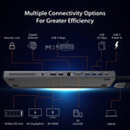 j5create Estación de acoplamiento de pantalla USB C Dual 4K 60Hz (12 en 1
