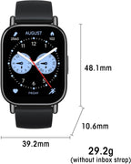 Xiaomi Redmi 5 Lite Smart Watch, Reloj Inteligente con Contador de Pasos para Mujeres y Hombres, Pantalla LCD Grande de 1.96", 140 Modos Deportivos, Resistente al Agua 5ATM (Lite-Black)