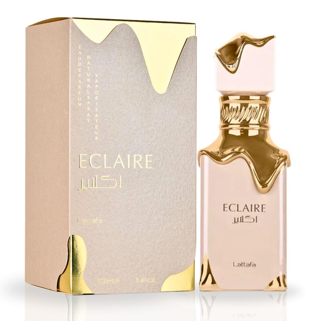 Lattafa Eclaire para Mujeres Eau de Parfum en Spray, 3.4 Onzas \/ 1...