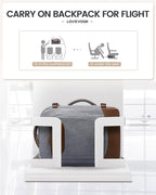 LOVEVOOK Mochila de viaje de 40 L para mujeres y hombres, mochila g...
