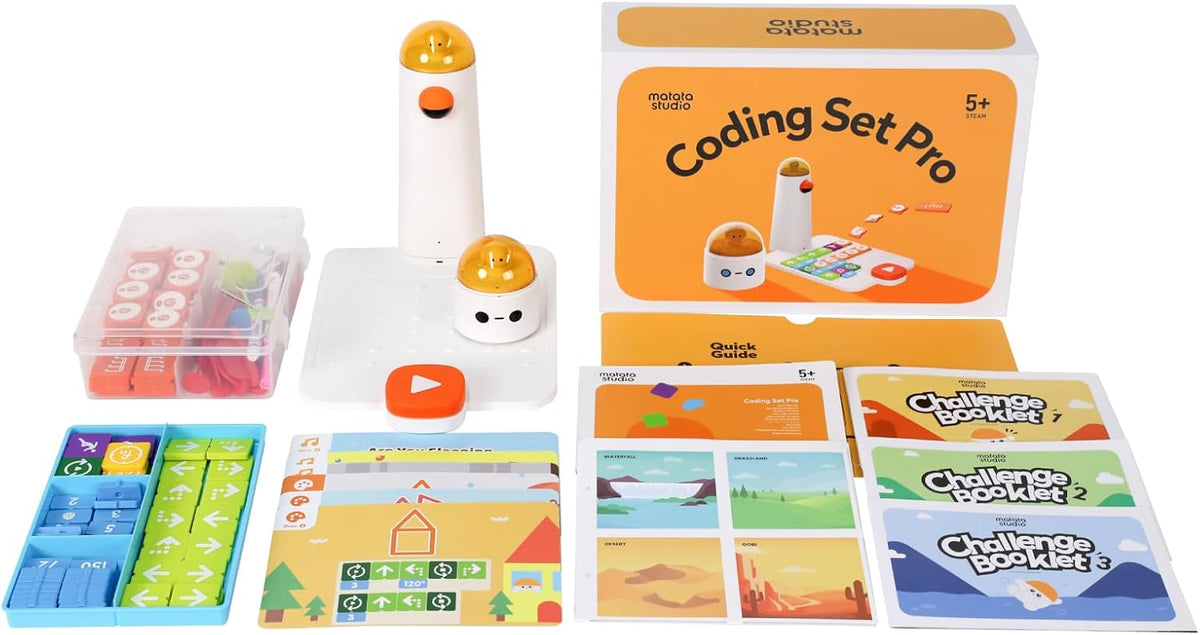 Juego de codificación Pro STEM Robot para niños mayores de 4