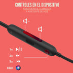 Beats Flex Auriculares inalámbricos - Chip de auriculares Apple W1, auriculares magnéticos, Negro