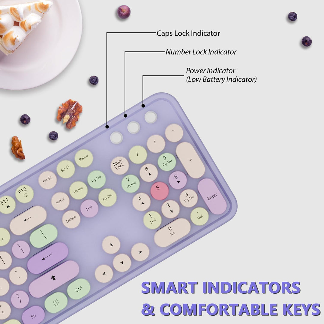 Teclado y mouse inalámbricos para máquina de escribir \u2013 Teclad...