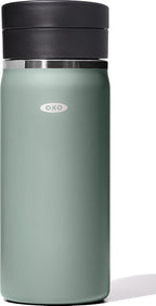 OXO Good Grips - Taza de café de viaje de 16 oz con tapa SimplyClean™ a prueba de fugas, color jade