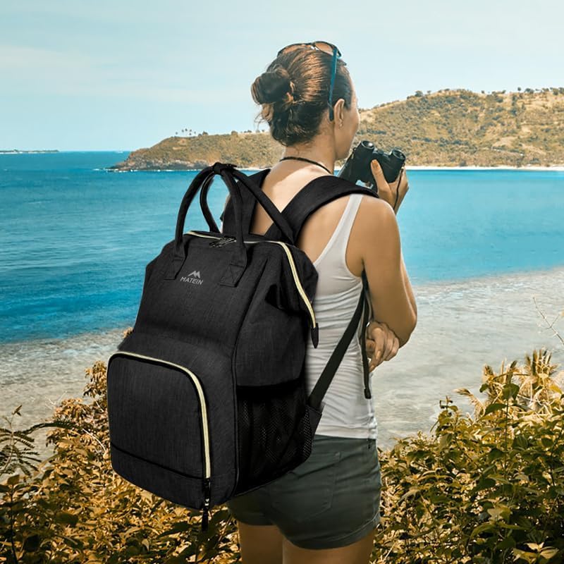 MATEIN - Mochila de almuerzo para mujer, mochila térmica aislada pa...