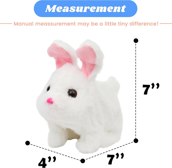 Hopearl Hopping Chubby Rabbit - Juguete de Mascota Electrónica Inte...