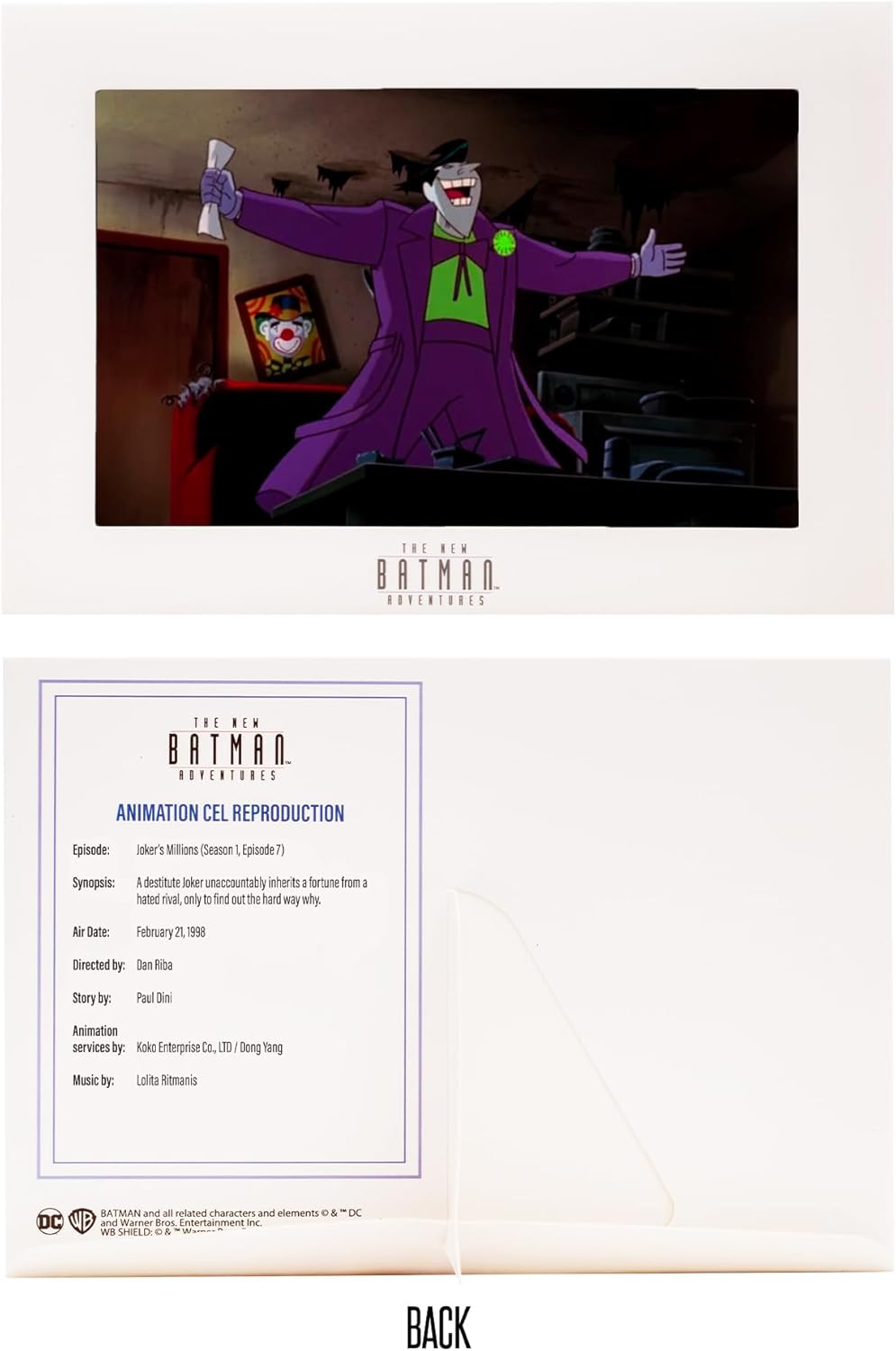 McFarlane Toys - DC Direct The Joker (The New Batman Adventures) Fi...