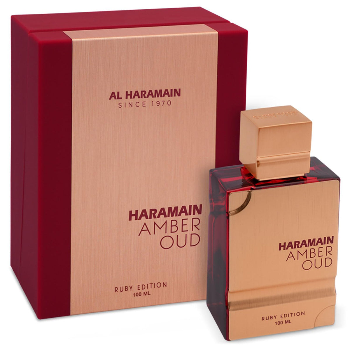 Al Haramain Amber Oud Ruby Eau De Parfum Unisex 3.3 onzas