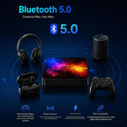 Android TV Box 14.0,4GB+64GB, soporte de vídeo 8K, USB 2.0/3.0