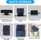 HoYiXi Parasol plegable para laptop y escudo de privacidad, se adap...