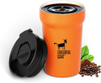 CHEERFUL GOAT Instant Cold Brew Coffe - Taza de viaje de café con forro de cerámica, café de bolsillo especial 100% arábica, liofilizado para una máxima frescura, sin azúcar, sin aditivos, L