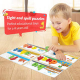 KMUYSL Juguetes de aprendizaje para niños y niñas de 3 4 5