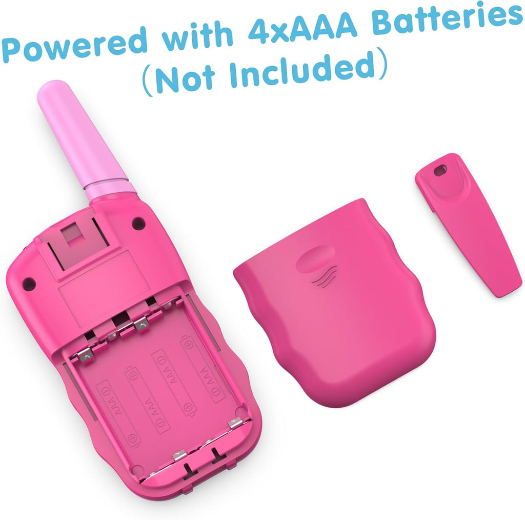 Selieve - Juguetes para niños de 3 a 12 años, walkie talkies para niños de 22 canales, juguete de radio de 2 vías con linterna LCD retroiluminada, rango de 3 millas / 4.82 Km. de alcance para exterior