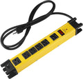 Protector contra sobretensiones de alta resistencia CCCEI. Amarillo, 6ft, 1.