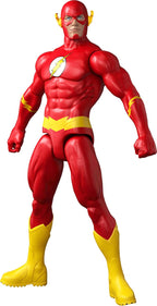Mattel DC - Figura de acción The Flash de 12 pulgadas, súper traje clásico rojo y amarillo