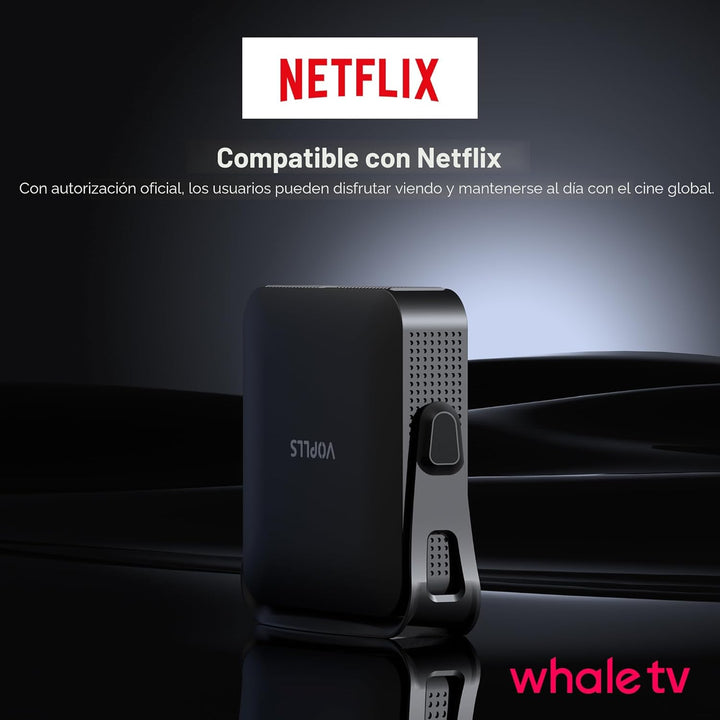 【Aplicación con Licencia Oficial y 1080P Nativo】El Mini Proyector I...
