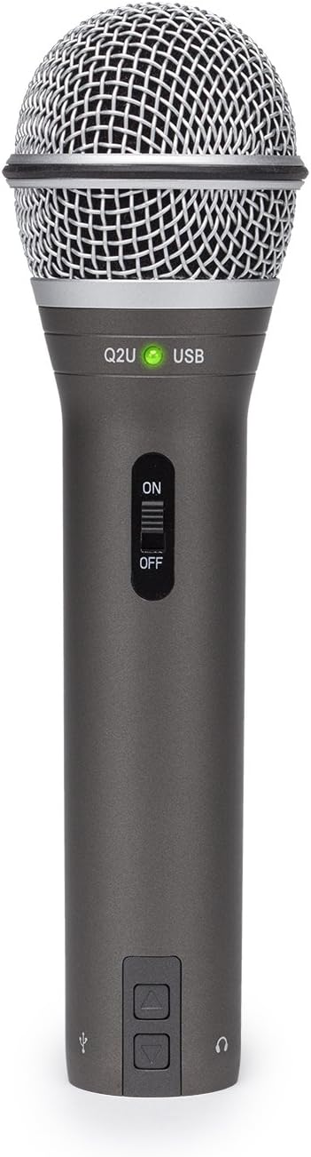 Samson Technologies Q2U - Paquete de micrófono dinámico para grabac...