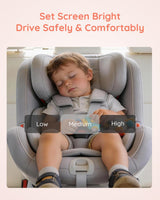 Babyvue BV3 MAX Monitor de bebé con cámara dual para automóvil con...