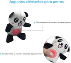 LEGEND SANDY Paquete de juguetes de peluche chirriantes para cachorros, juguetes masticables pequeños para cachorros, 12 juguetes para perros a granel con chirriantes, lindo juguete suave para