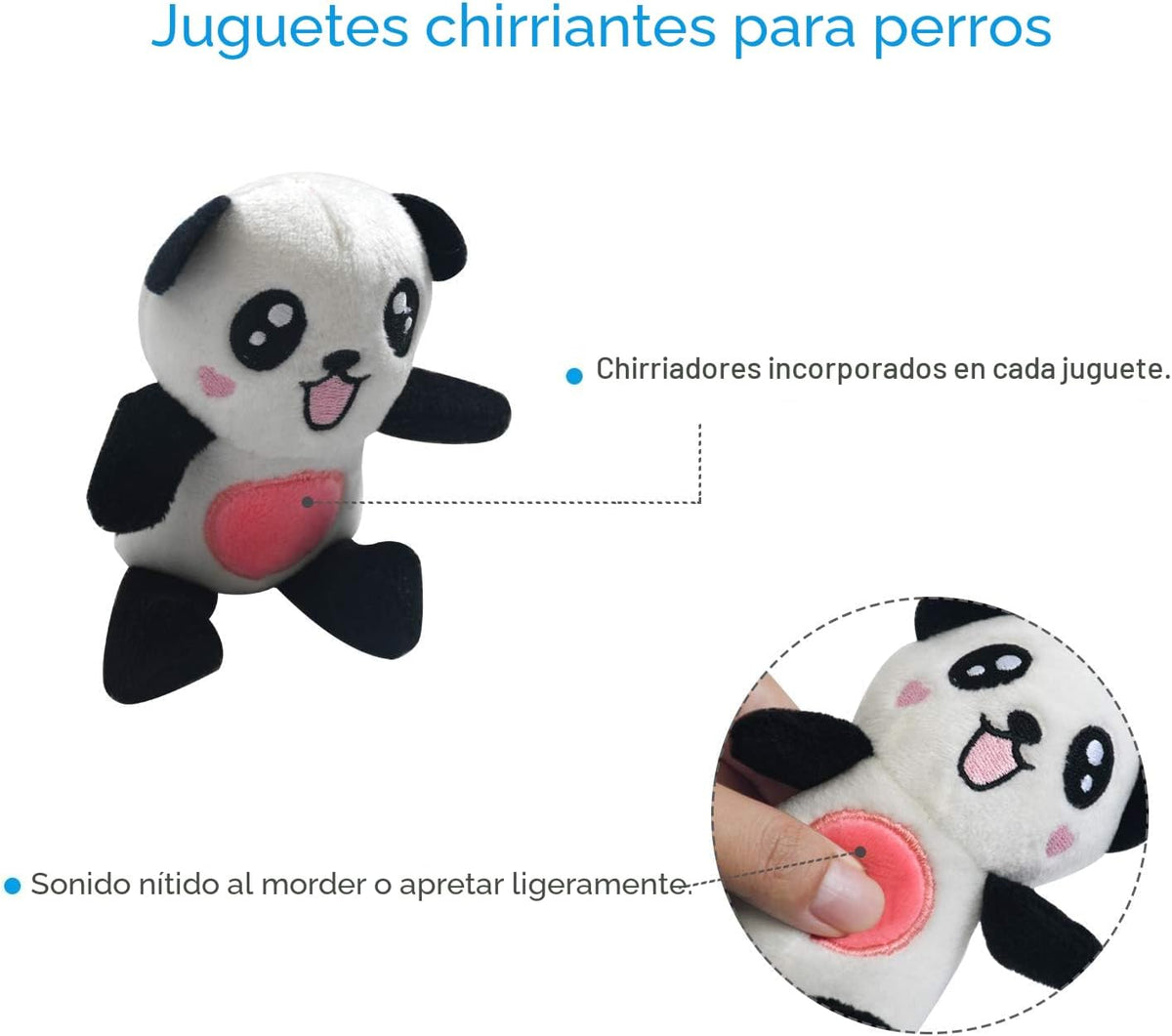 LEGEND SANDY Paquete de juguetes de peluche chirriantes para cachorros, juguetes masticables pequeños para cachorros, 12 juguetes para perros a granel con chirriantes, lindo juguete suave para
