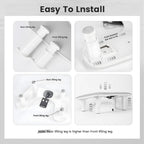 JODSONE Reposabrazos en forma de U gris para técnicos de uñas
