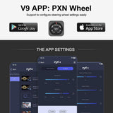 PXN Gaming Racing Wheel V9 Steering Wheel 270/900° Car