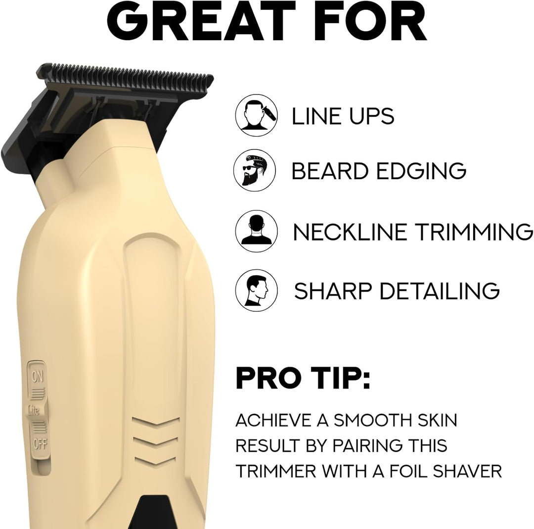 Supreme Trimmer Vader Lite ST3700 - Recortadora de barbero profesio...