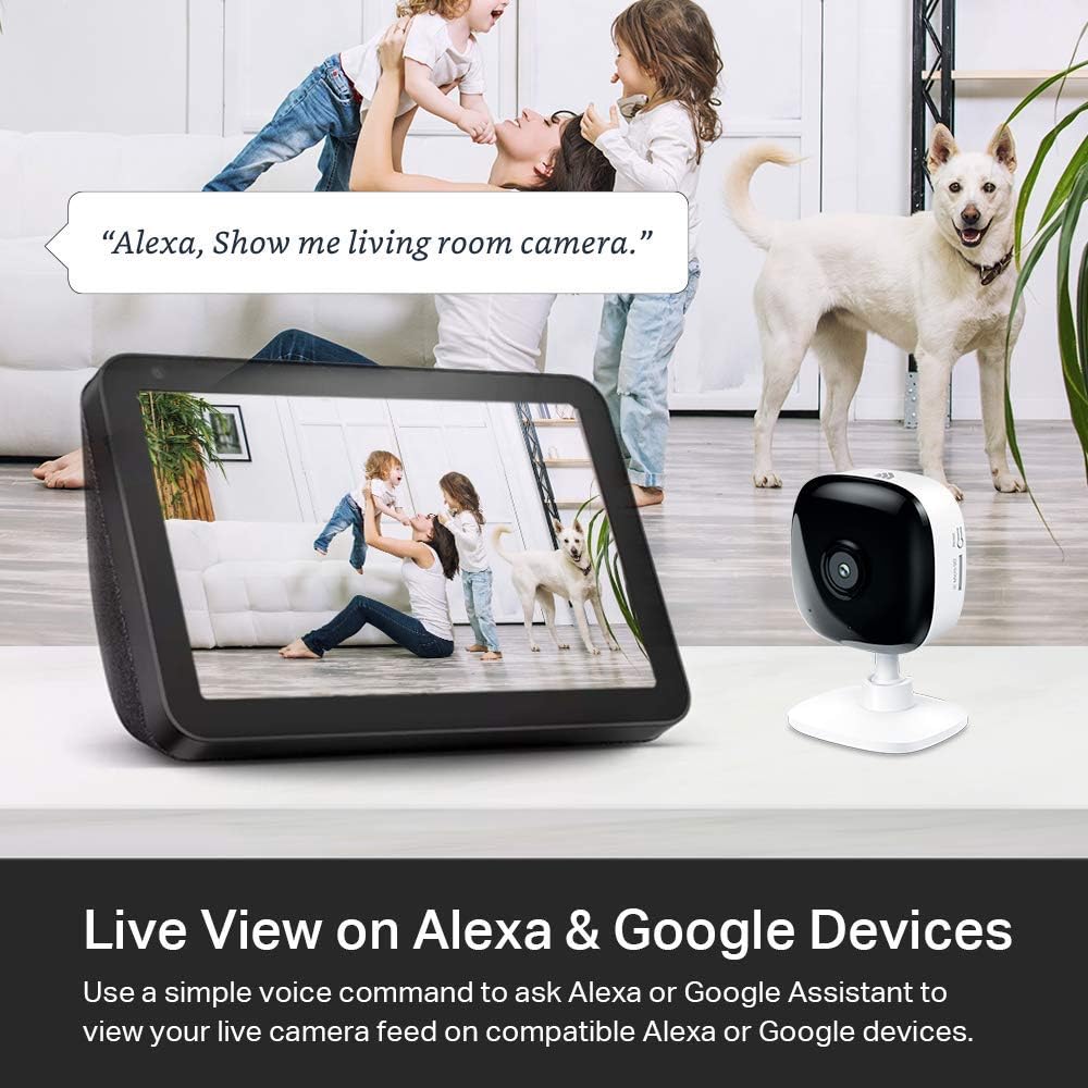 Kasa Smart - Cámara de seguridad para monitor de bebé, cámara inter...