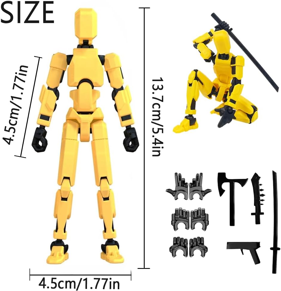 Skeelful Conjunto de Figuras de Acción Titan13 Nuevo 2026, Lucky Ro...
