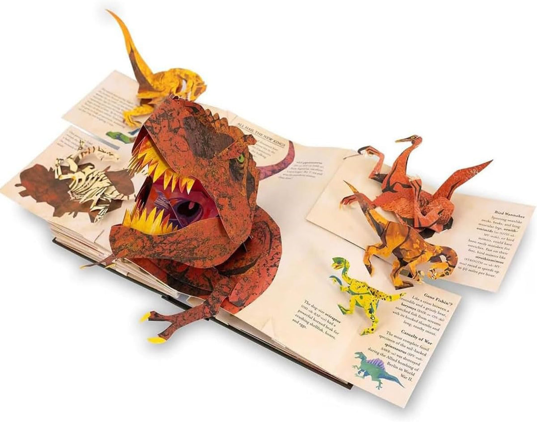 Enciclopedia interactiva de dinosaurios 3D - Libro de