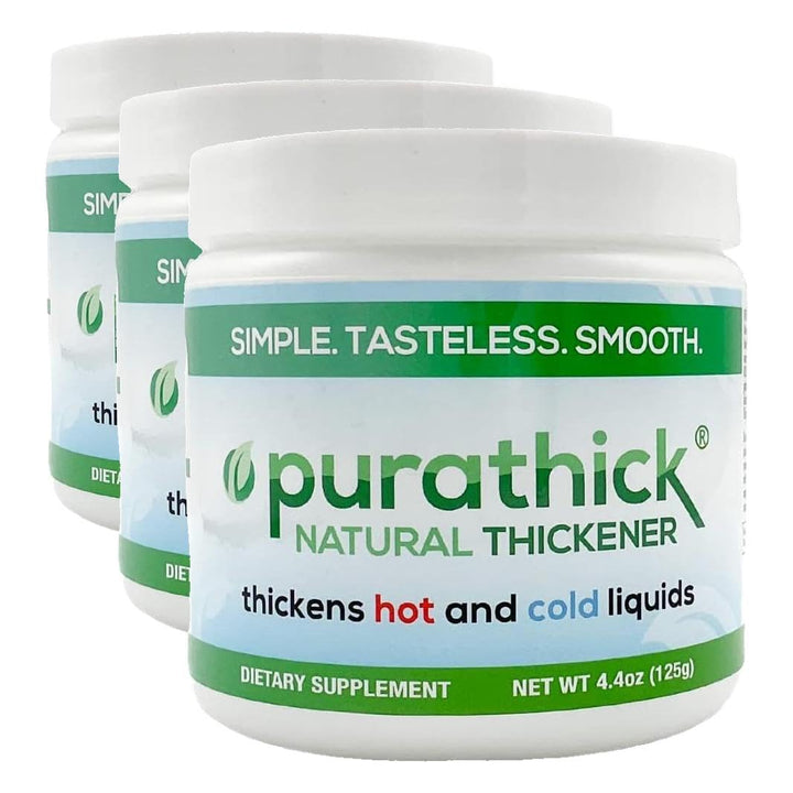 Purathick Espesante natural, 4.4 oz, espesa líquidos fríos y calien...