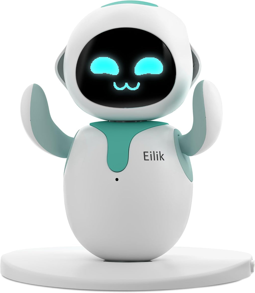 ENERGIZE LAB Eilik – Lindas mascotas robot para niños y adultos, tu compañero interactivo perfecto en casa o espacio de trabajo, regalos únicos para niñas y niños.