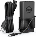 USB-C de 65 W compatible con cargador de laptop Dell XPS 13 y cargador Latitude 3340 3440 3540 3550 5420 5430 5520 5320 5340 5440 5550 7440 7490 7640 7410 7410 7410 7 122 in -en-1 9440 portátil 2 en 1 - Cable de alimentación incluido