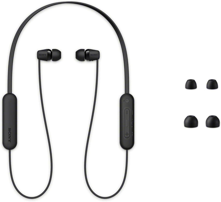 Sony WI-C100 - Auriculares inalámbricos con Bluetooth con micrófono...