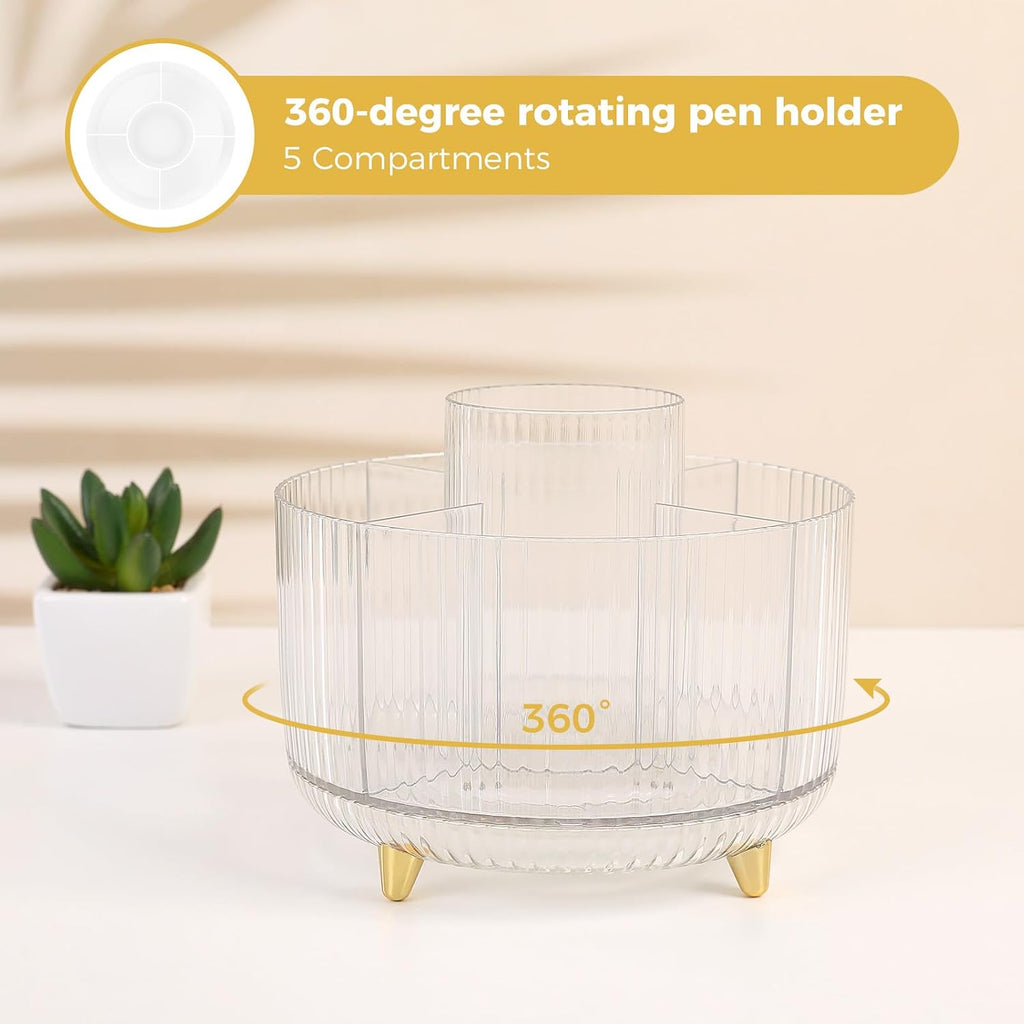 SKYDUE Juego de suministros de oficina dorados, soporte para lápices para escritorio, bolígrafo de gel, grapadora, dispensador de cinta, tijeras, clips y 1000 grapas, decoración de oficina para