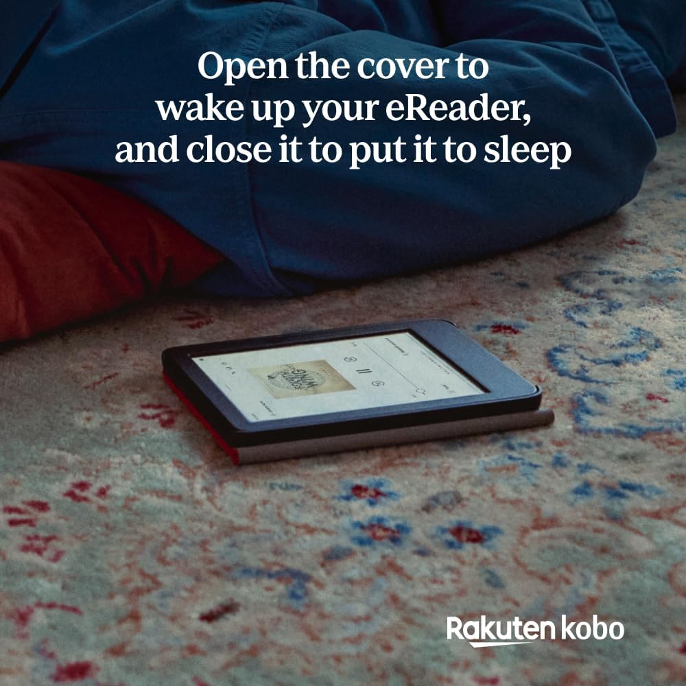 Kobo Clara Colour/BW - Funda para dormir | Verde brumoso | Tecnología de