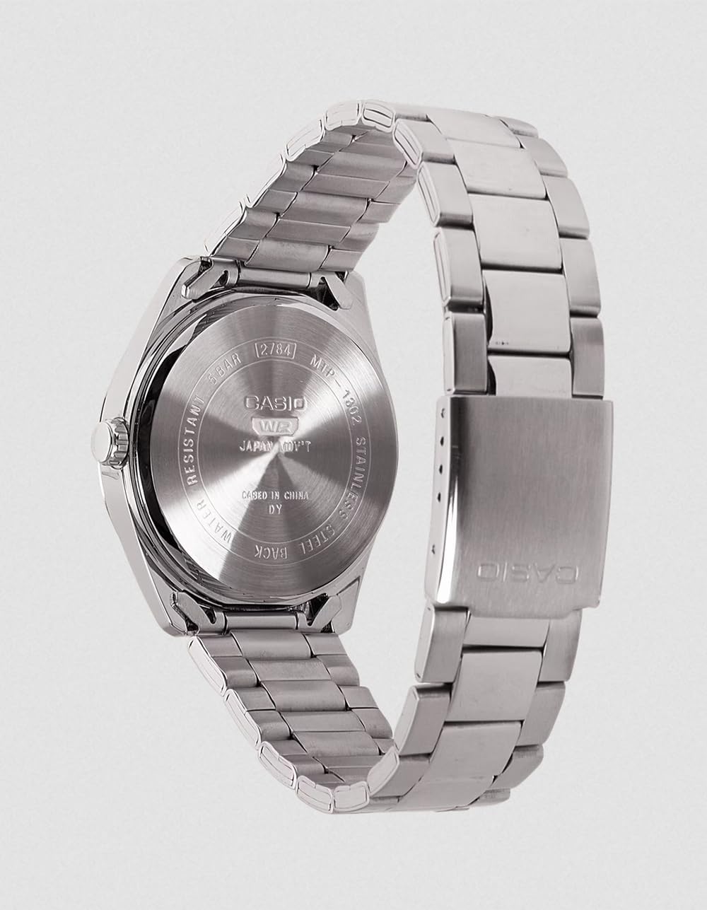 Casio MTP1302D-1A1 Reloj de esfera negra, color negro
