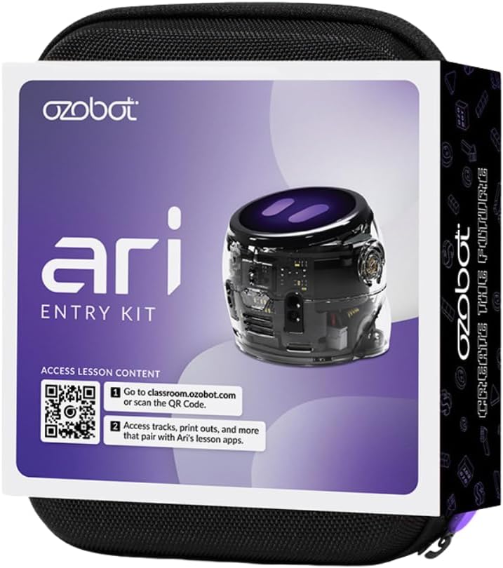 Ozobot - Kit de robot de codificación Ari | Edades 8-14 | Codificación STEM para niños y profesores