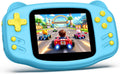 Juego de mano para niños, 300 videojuegos retro integrados, reproductor de juegos portátil de 16 bits con pantalla HD de 3.2 pulgadas, batería recargable, mini juguete de viaje electrónico de regalo