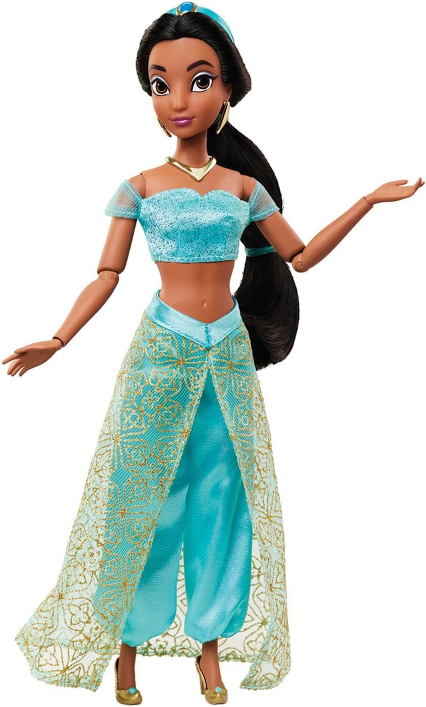 Disney Store Muñeca oficial de Jasmine Story, de 11 pulgadas, inclu...