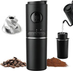 Molinillo de café de rebabas Cafetera portátil eléctrica para viajes