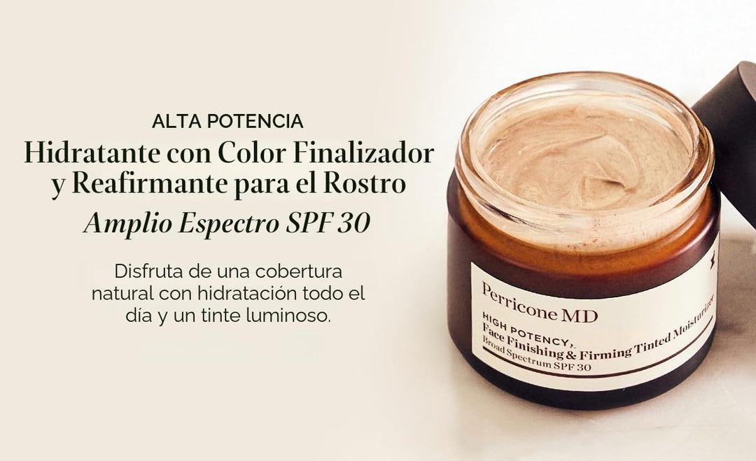 Perricone MD Clásicos de alta potencia: Crema hidratante teñida rea...