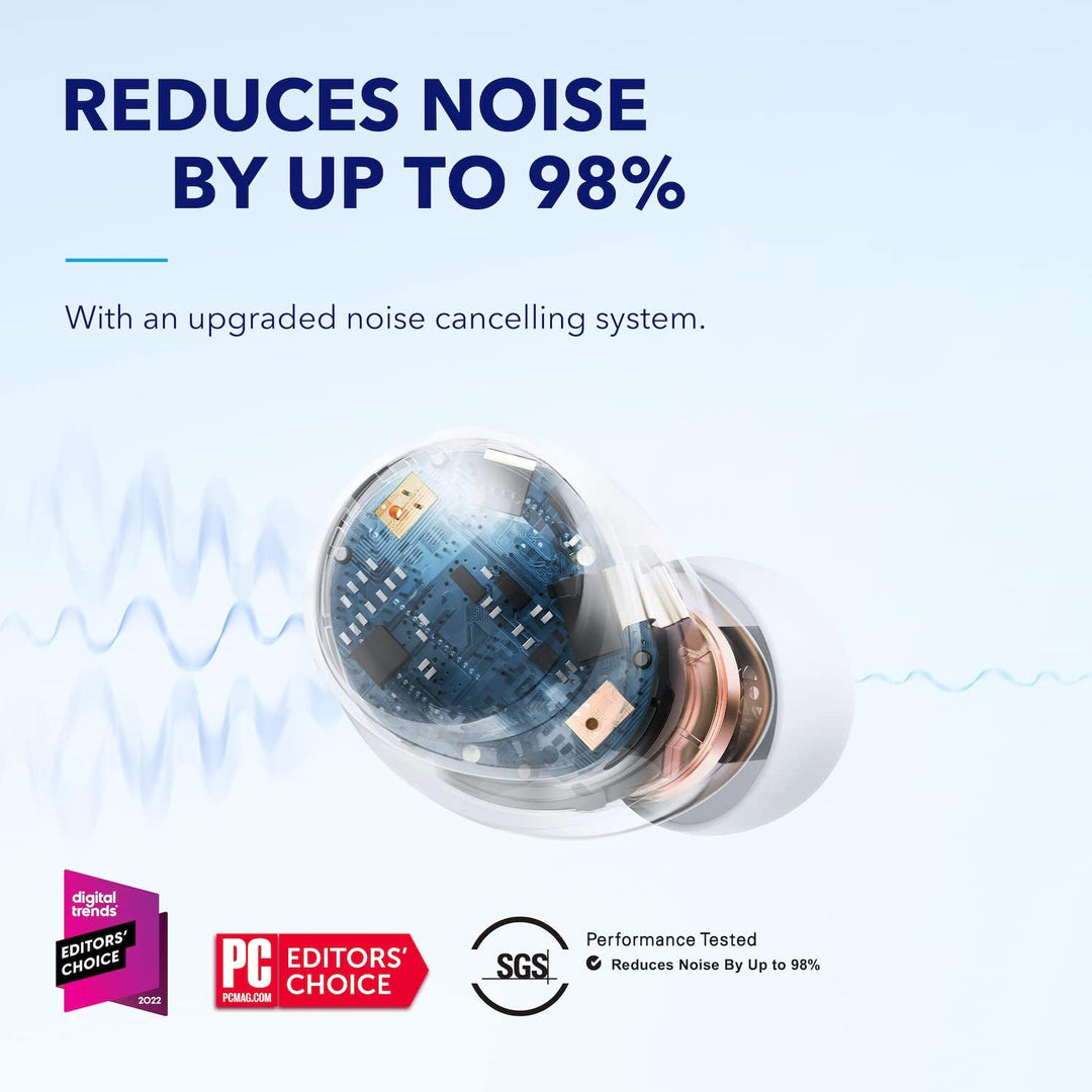 Soundcore by Anker Space A40 Auriculares inalámbricos con cancelaci...