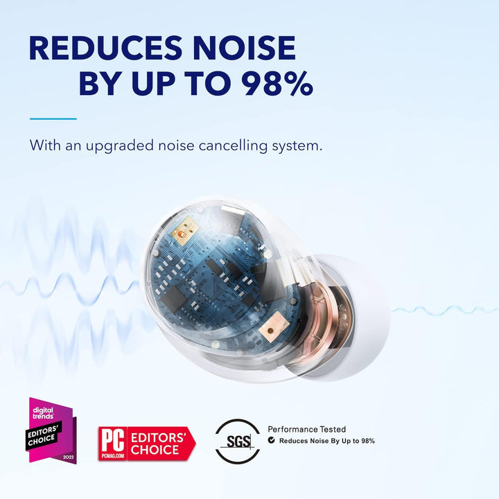 Soundcore by Anker Space A40 Auriculares inalámbricos con cancelaci...