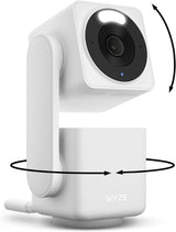 WYZE Cam Pan v4 (paquete de 2), sistema de cámara de seguridad inte...