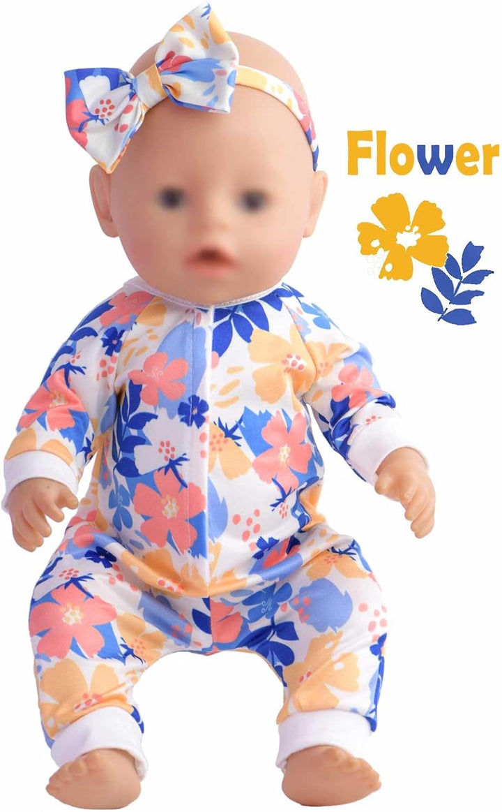 Sweet Dolly Juego de 5 accesorios para muñecas de bebé, ropa y diad...