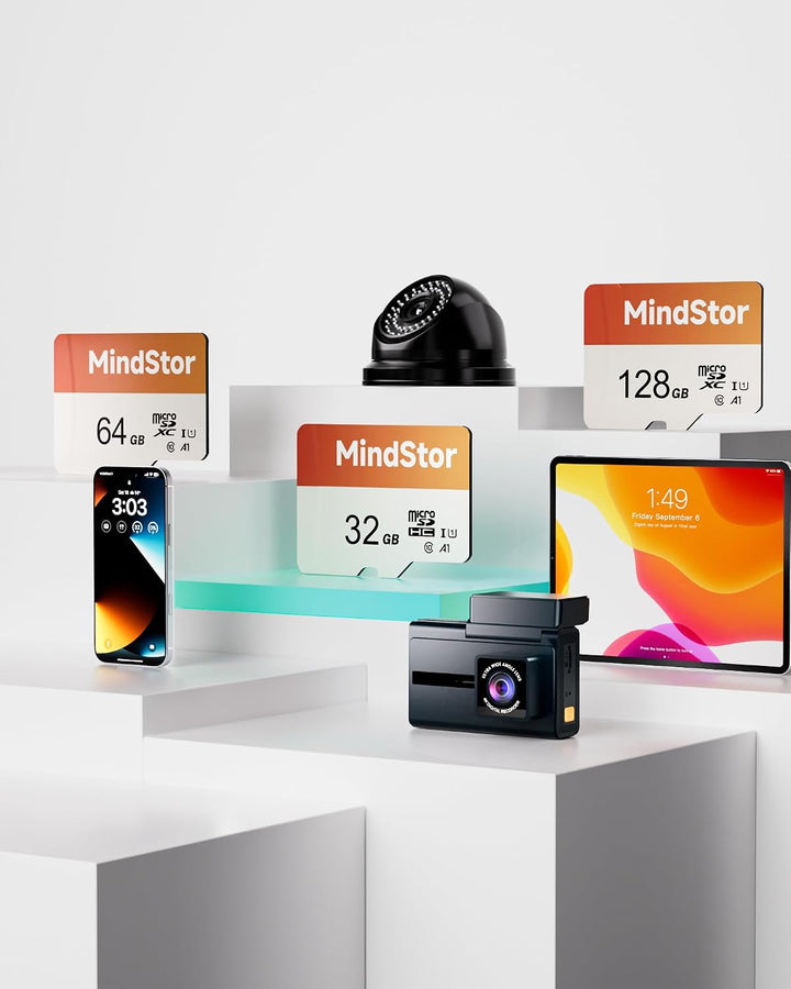 Tarjeta de memoria Micro SDXC de 128 GB, MindStor de 90 MB\/s de ve...