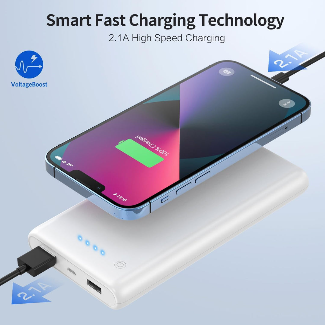 Banco de Energía Cargador Portátil 25,800mAh, 5V\/3A USB C entrada...