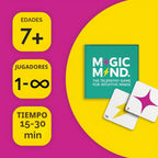 Juego de cartas de entrenamiento de telepatía Magic Mind ESP, juegos