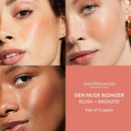 bareMinerals Gen Nude Blonzer, Rubor y bronceador híbrido, maquilla...